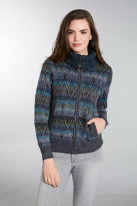 MARINA POLO JACKET WOMEN'S ALPACA SWEATER